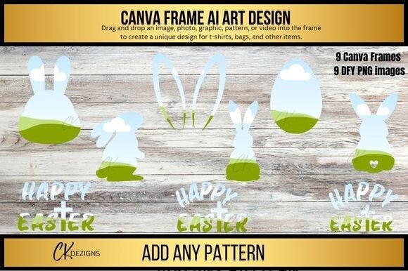 Easter-Themed Canva Frame Templates: A Creative Toolkit