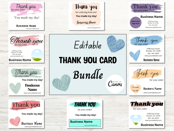 Elevate Your Brand: Small Business Thank You Cards Templates