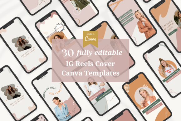 Elevate Your Brand with Instagram Reels Cover Canva Templates