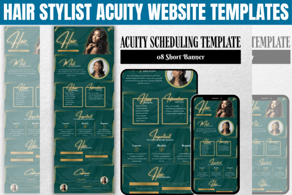 Elevate Your Salon's Online Presence with Acuity Templates