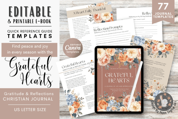 Gratitude Journal Templates Thanksgiving: A Digital Toolkit for Faith-Based Creatives