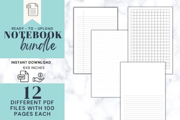Notebook Templates for KDP: Launching Your Low Content Publishing Business