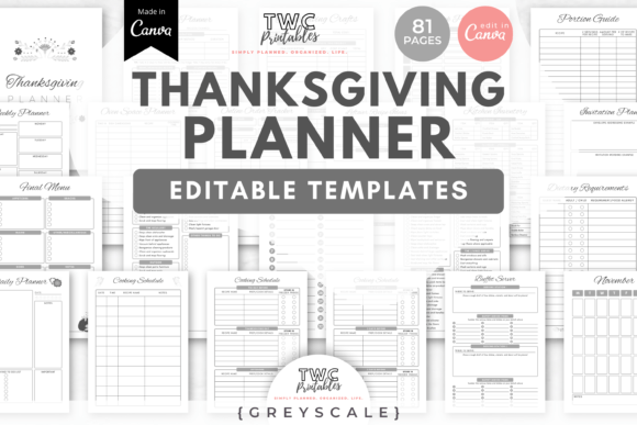 Plan Your Best Thanksgiving with These Canva Templates
