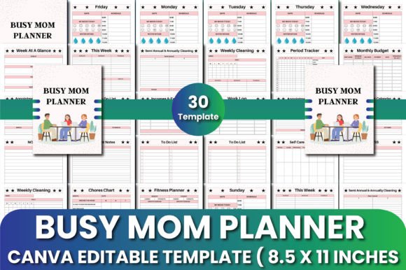 Reclaim Your Time: The Ultimate Busy Mom Planner System