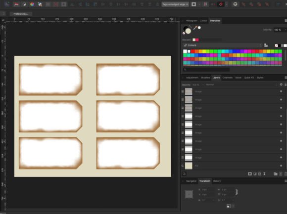 Tag Templates & Smudged-Edges Overlay: Instant Texture for Digital Projects